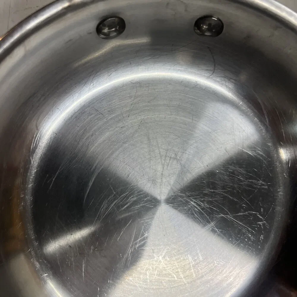 Farberware Millennium Skillet Frying Pans 18/10 Stainless Steel Set Lot Of 2